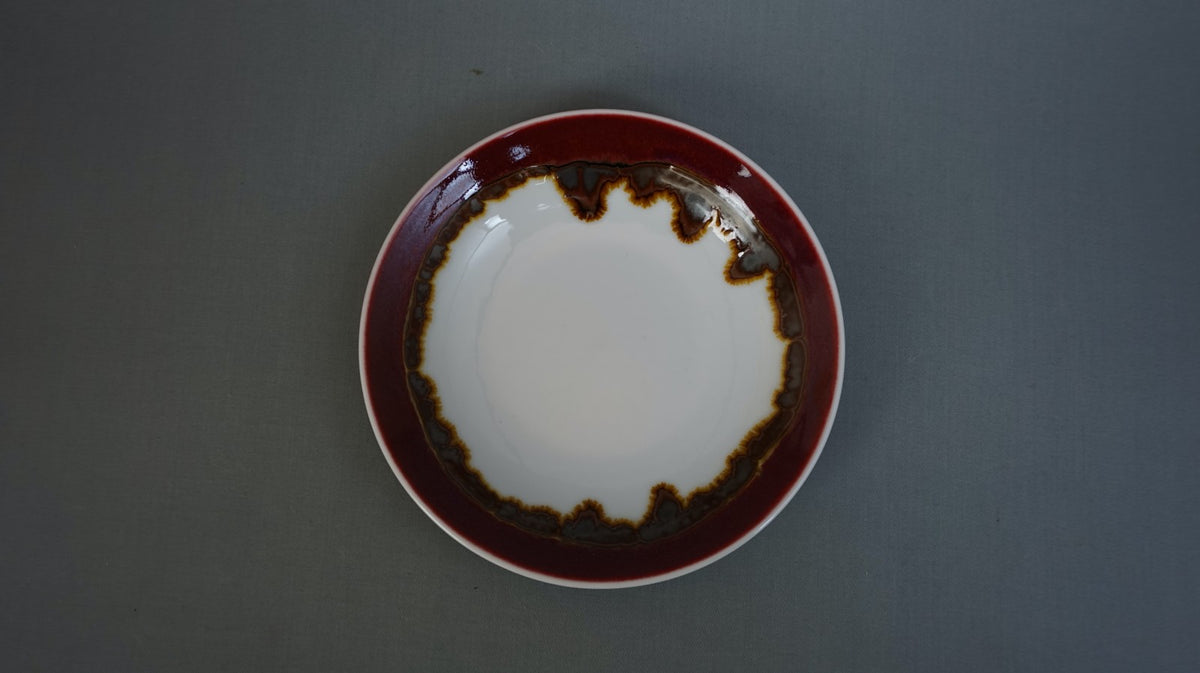 カフェ用品 「珈琲碗 シルクロード」 桐箱付 真右ェ門窯 有田焼 陶磁器