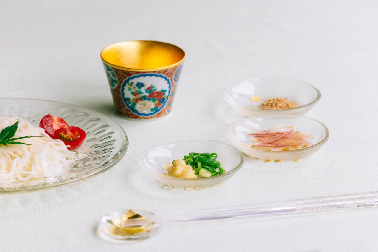 Drinkware, Cup, Old Kutani - Kutani ware, Kanazawa gold leaf