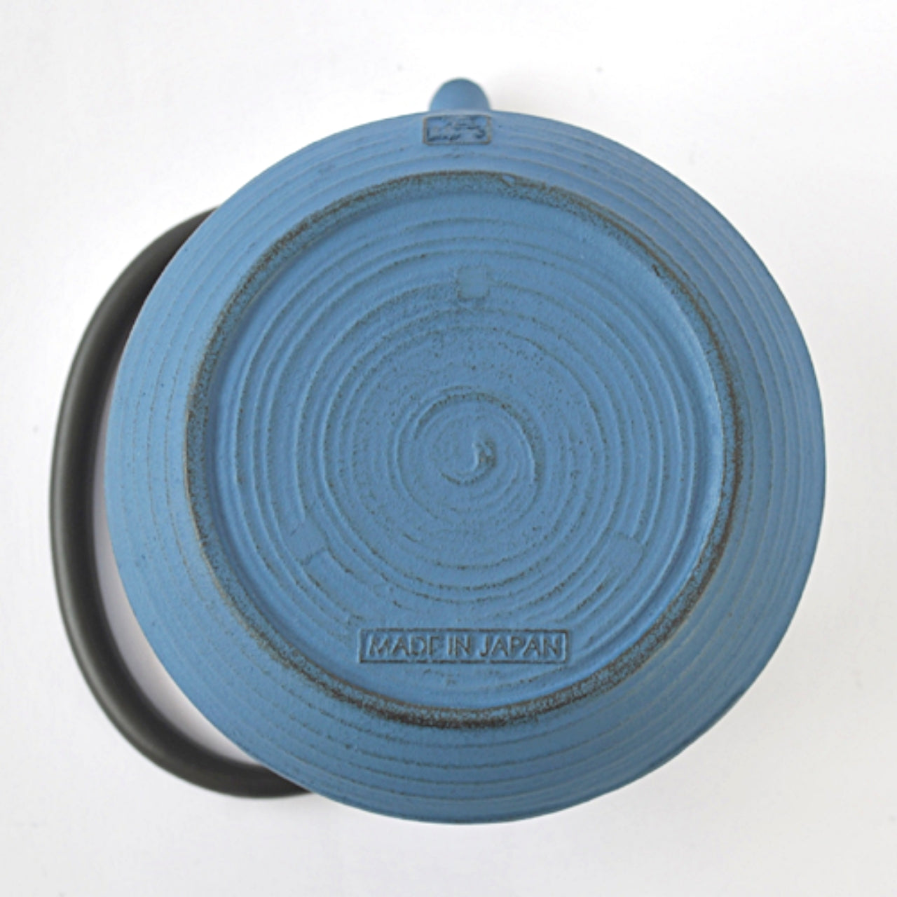 茶具 茶壺 刷毛目 0.6L 日本藍 南部鐵器 金屬工藝品 中村義隆設計
