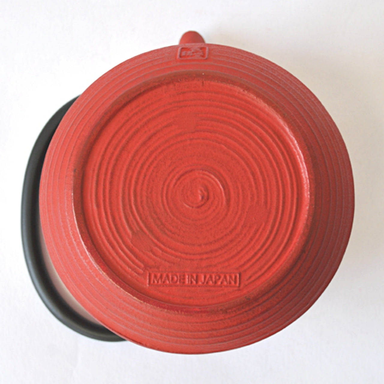 茶具 茶壺 刷毛目 0.6L 红色 南部鐵器 金屬工藝品 中村義隆設計