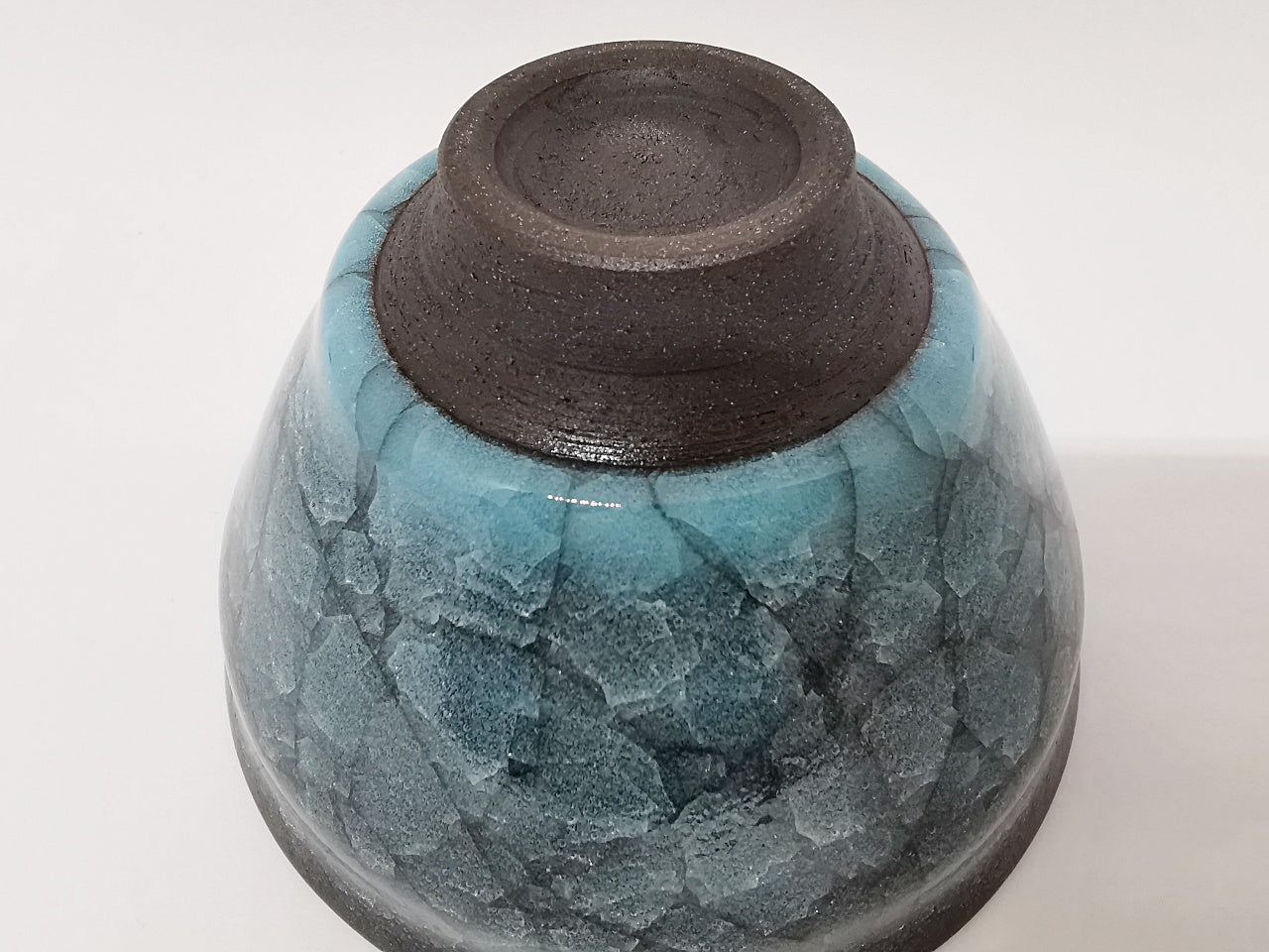 茶道用品 翠青瓷抹茶碗 小 今泉毅 天目 陶瓷器