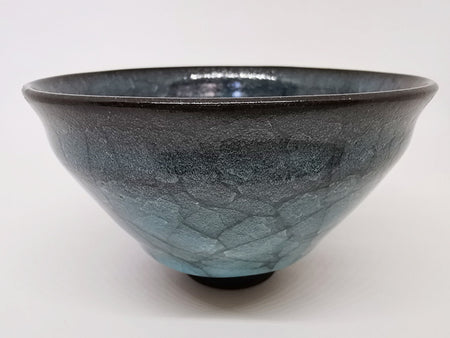 茶道用品 翠青瓷抹茶碗 小 今泉毅 天目 陶瓷器