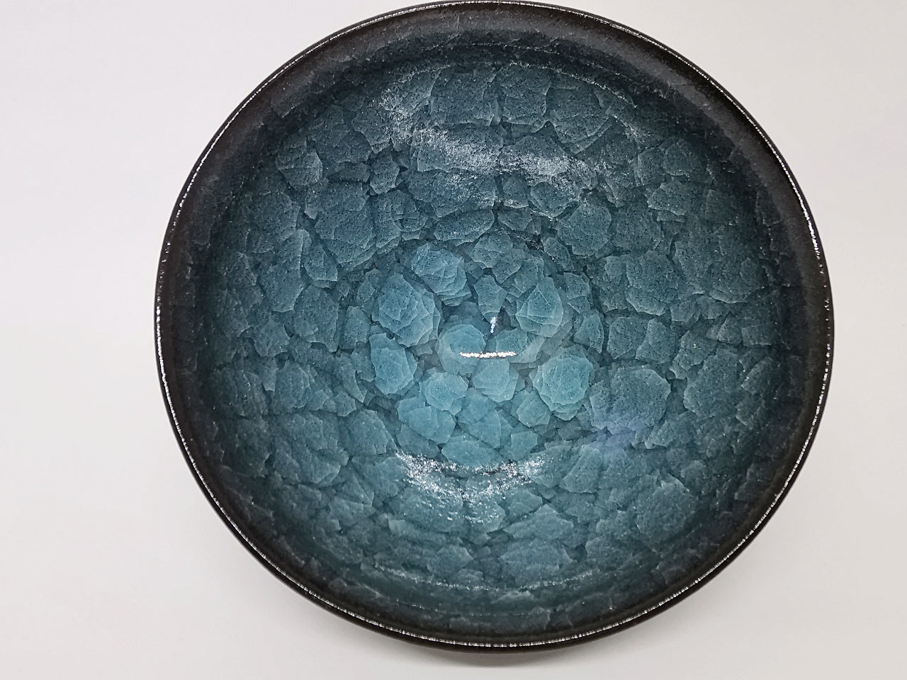 茶道用品 翠青瓷抹茶碗 大 今泉毅 天目 陶瓷器