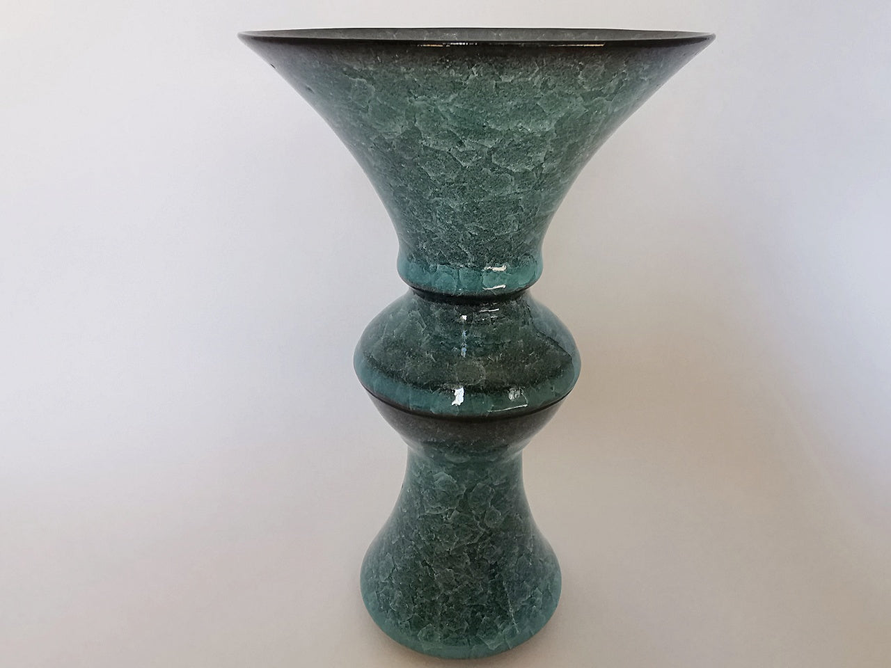 花器 翠青瓷花瓶 今泉毅 天目 陶瓷器