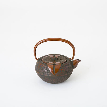 茶具 茶壶 柚子 内部珐琅加工 南部铁器 金属工艺品