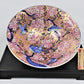 Ornament, Decorative bowl, Gold painting, Cherry blossom and bird, Large - Kinryu-kiln, Tendo Eguchi, Arita ware, Ceramics