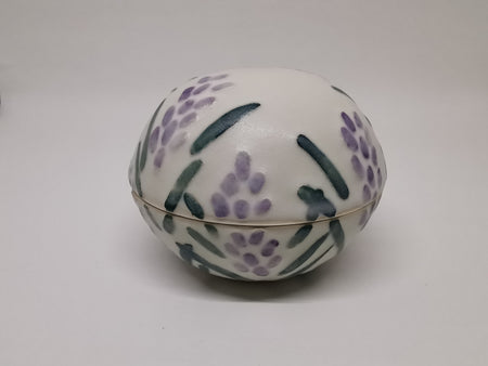 Storage, Flower box Lavender - Aikawa Kurumi, Contemporary Ceramics