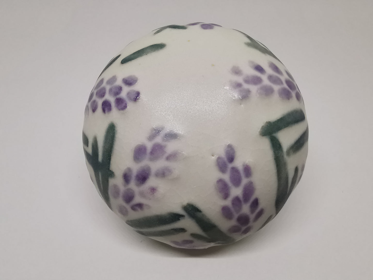 Storage, Lid box Lavender - Aikawa Kurumi, Contemporary Ceramics