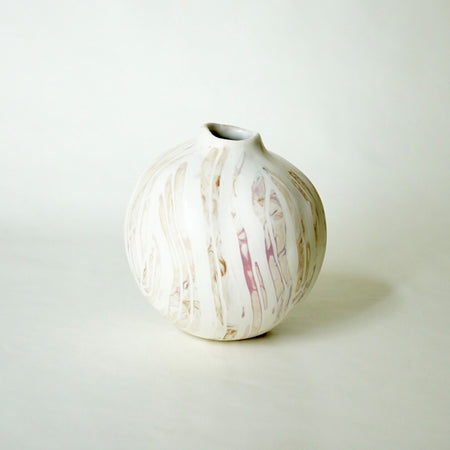 Flower vessel, Grain of Sea, Flower vase F - Yamada Kayo, Contemporary Ceramics