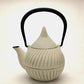 Tea supplies, Tea pot, Tsubomi, 0.4L, Premium Ivory - Nambu ironware, Metalwork, Designed by Yoshitaka Nakamura