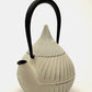 Tea supplies, Tea pot, Tsubomi, 0.4L, Premium Ivory - Nambu ironware, Metalwork, Designed by Yoshitaka Nakamura