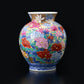 Flower vessel, Vase, Gold painting, Spring-blooming - Kinryu-kiln, Tendo Eguchi, Arita ware, Ceramics