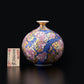 Flower vessel, Vase, Mini, Gold painting, Cherry blossom and bird  - Kinryu-kiln, Tendo Eguchi, Arita ware, Ceramics