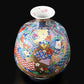 Flower vessel, Vase, Large size, Gold painting, Noshi  - Kinryu-kiln, Tendo Eguchi, Arita ware, Ceramics