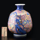Flower vessel, Vase, Large size, Gold painting, Cherry blossom and bird  - Kinryu-kiln, Tendo Eguchi, Arita ware, Ceramics