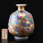 Flower vessel, Vase, Gold painting, Noshi  - Kinryu-kiln, Tendo Eguchi, Arita ware, Ceramics