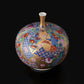 Flower vessel, Vase, Long-necked, Gold painting, Noshi  - Kinryu-kiln, Tendo Eguchi, Arita ware, Ceramics
