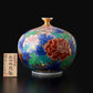花器「花瓶 金彩牡丹図」 金龍窯 江口天童 有田焼 陶磁器