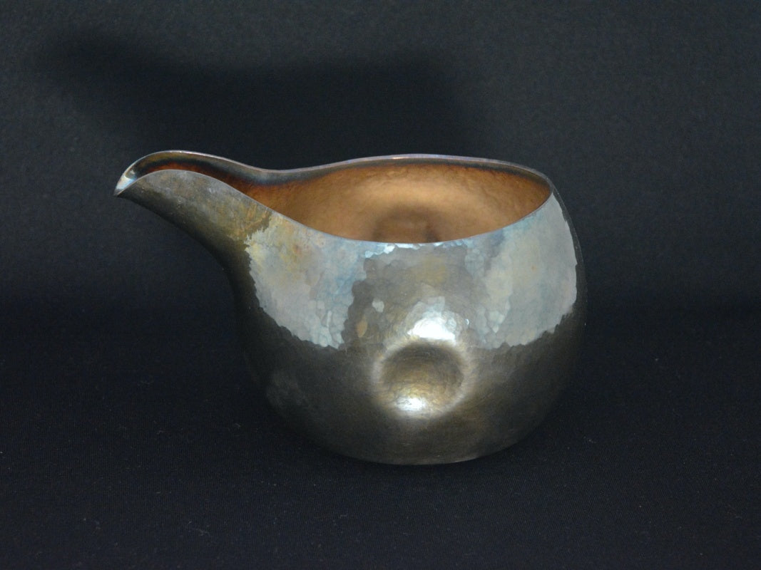 Drinking vessel, Lipped bowl, Green - Kenichiro Izumi, Tokyo silverware, Metalwork