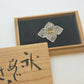 首饰 金银材质花朵胸针 秋绣球 泉健一郎 东京银器 金属工艺品