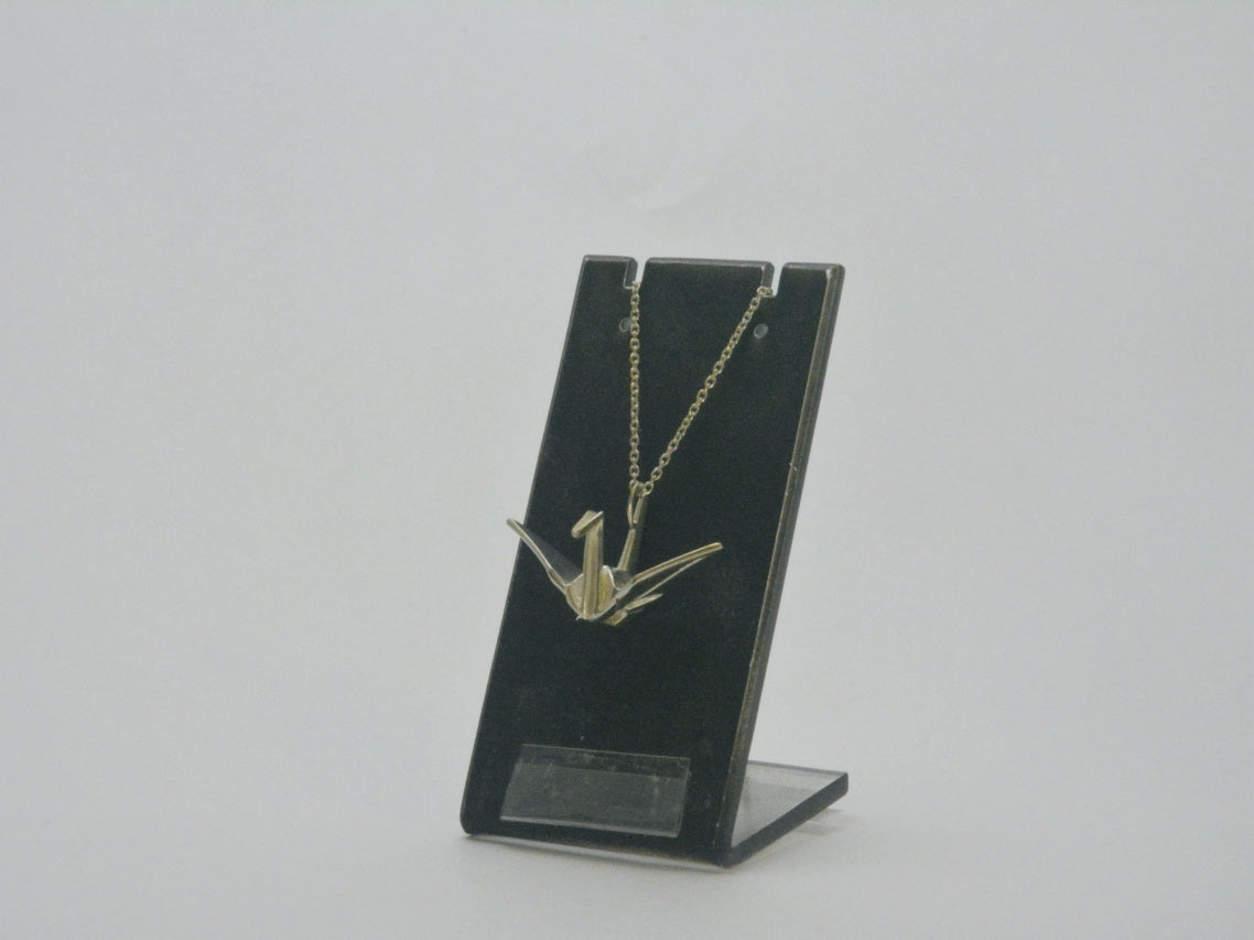 Jewelry, Orizuru Pendant - Kenichiro Izumi, Tokyo silverware, Metalwork