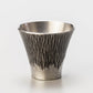 酒器 富士山清酒杯 黑色 大阪浪华锡器 金属工艺品