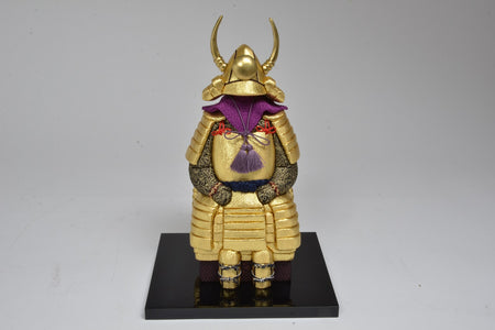 Ornament, Boys' festival doll Armor Yamato, Gold - Toukou Kakinuma, Edo kimekomi dolls