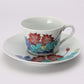 茶具 红茶杯碟 芥子绘 今右卫门窑 有田烧 陶瓷器