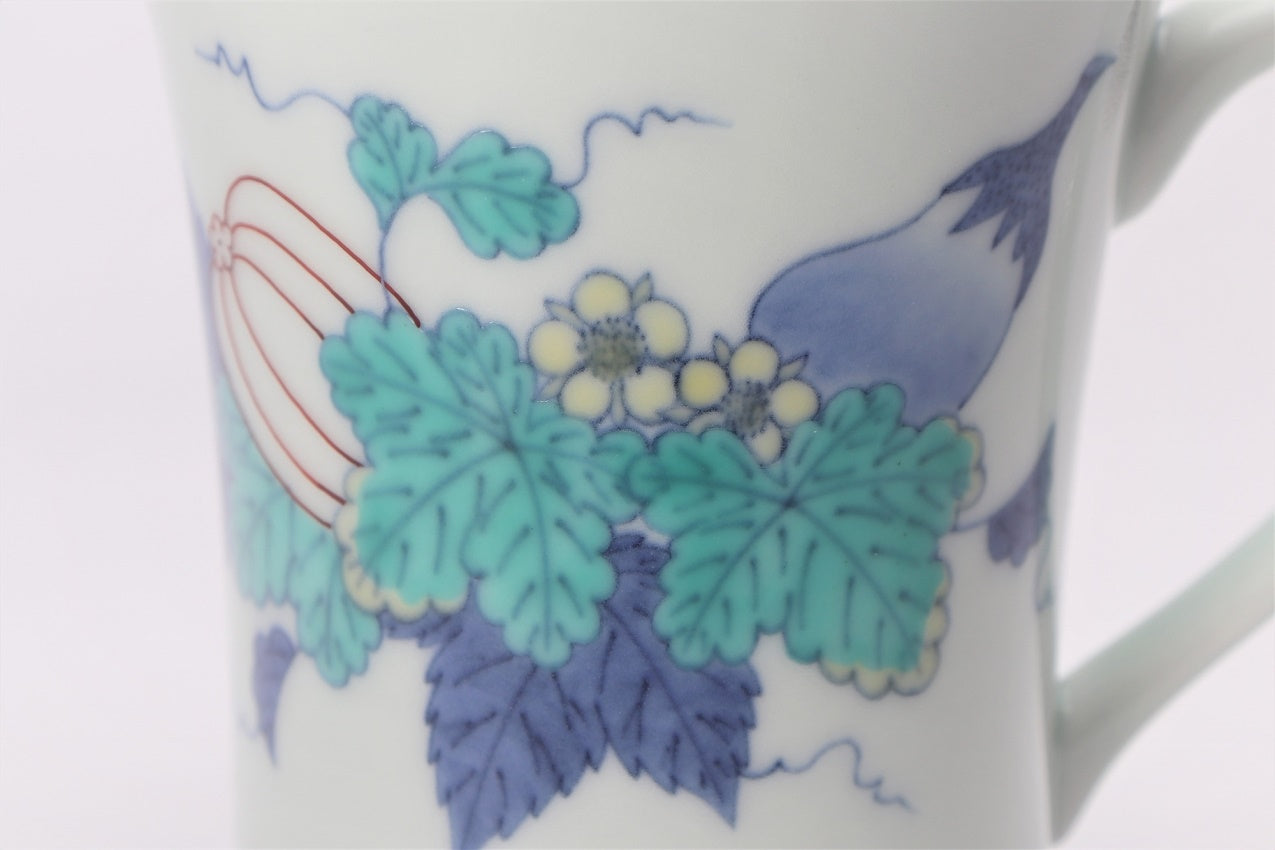 Drinkware, Mug, Vegetable, Large - Imaemon-Kiln, Arita ware, Ceramics