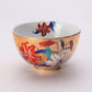 Tea ceremony utensils, Matcha tea bowl with wooden box, Gold painting, Tiger lily - Kinryu-kiln Eguchi Tendo, Arita ware, Ceramics