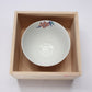 Tea ceremony utensils, Matcha tea bowl with wooden box, Gold painting, Tiger lily - Kinryu-kiln Eguchi Tendo, Arita ware, Ceramics