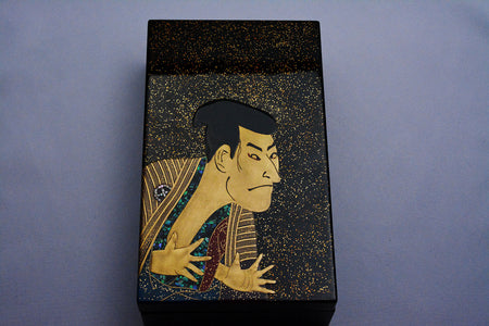 Box, Small box, Kabuki Maki-e - Sanao Matsuda, Echizen lacquerware