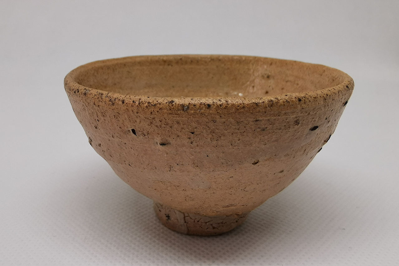 Drinking vessel, Ido Large sake cup - Raizan Yasunaga, Karatsu ware, Ceramics