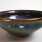 Drinkware, Large sake cup, Blue colored, Tenmoku, Shallow type - Toshinori Munakata, Aizuhongo ware, Ceramics