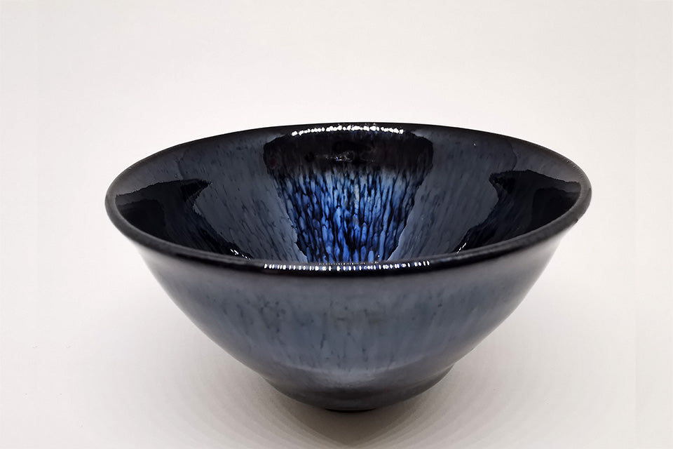 Drinkware, Sake cup, Kiln change, Tenmoku - Takeshi Imaizumi, Ceramics