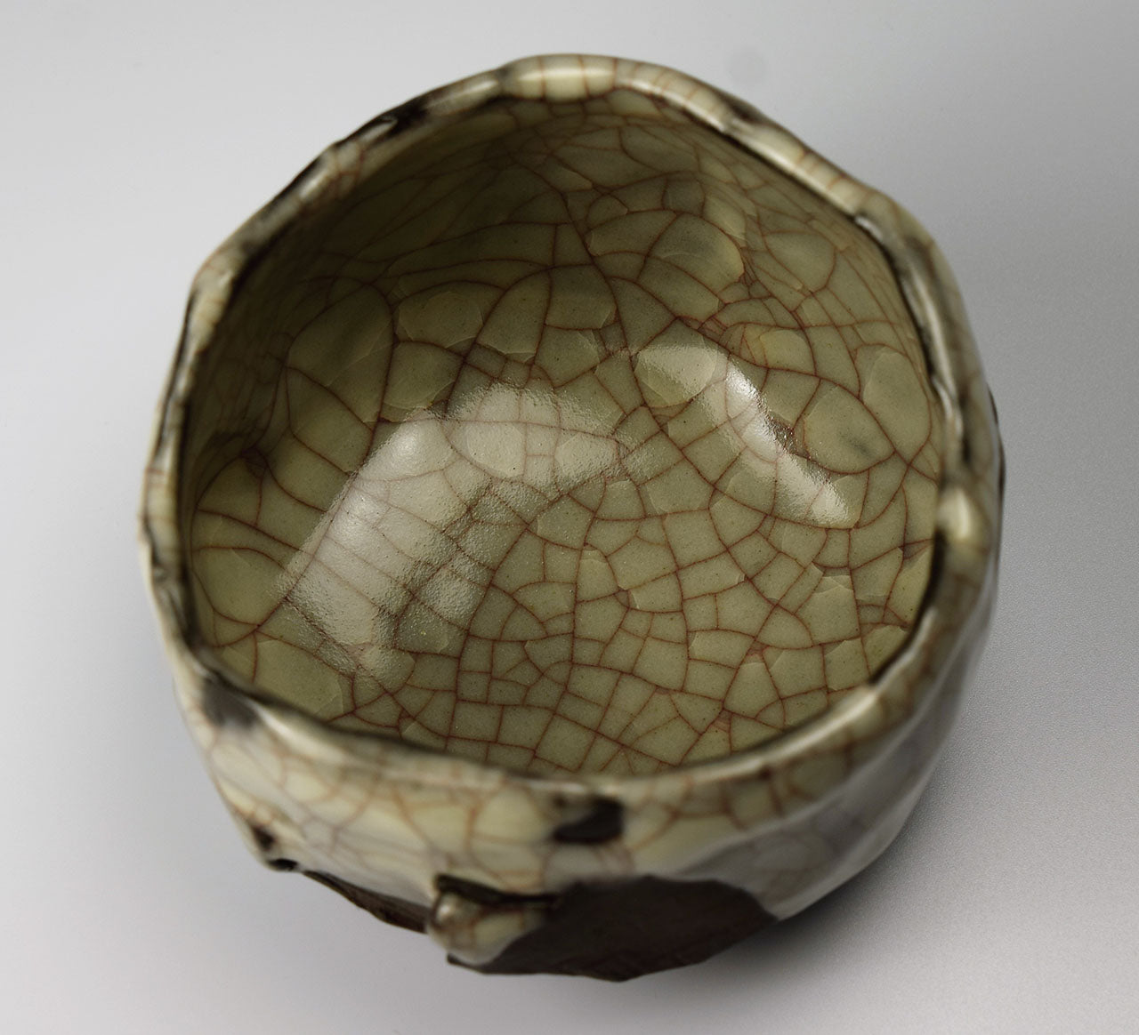 Tea ceremony utensils, Matcha tea bowl, kiln-change, Beiji - Masayuki Uraguchi, Kasama ware, Ceramics