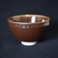 Drinking vessel, Large sake cup, Oil drop Golden rim, Tenmoku shape, tea cup - Shinemon-kiln, Arita ware, Ceramics