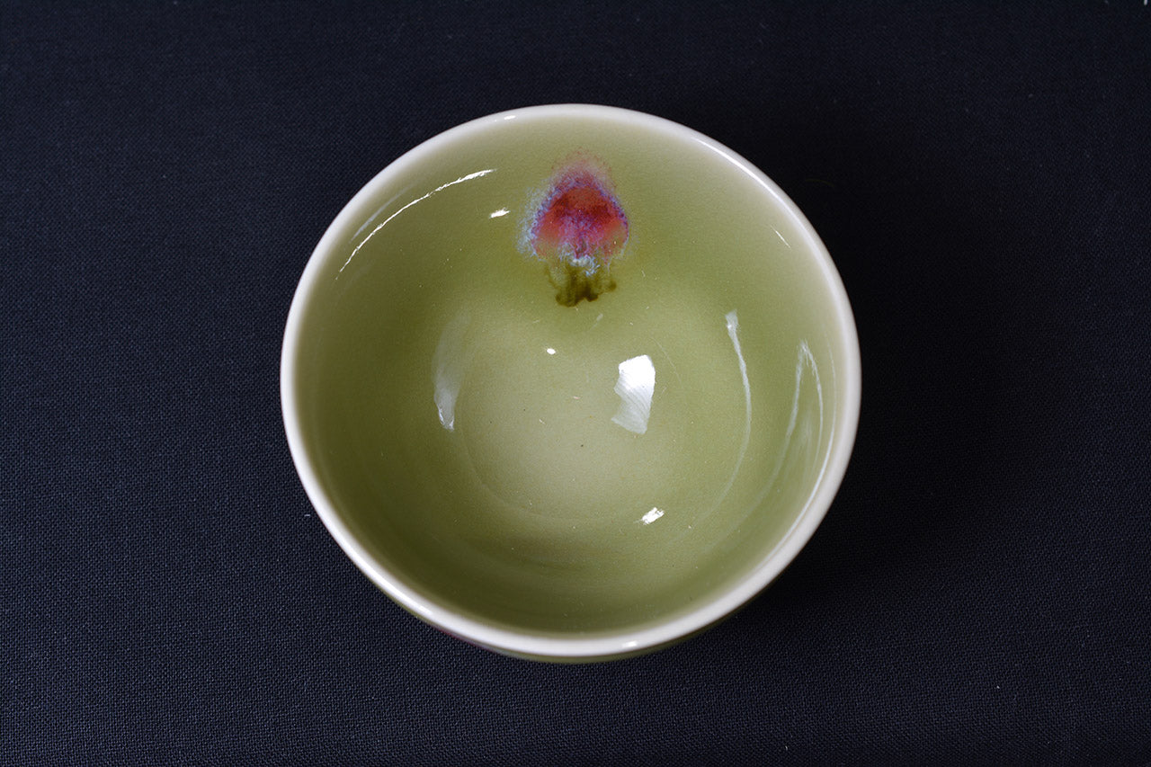 Drinking vessel, Large sake cup, Tenryuji, Tenmoku shape, tea cup - Shinemon-kiln, Arita ware, Ceramics