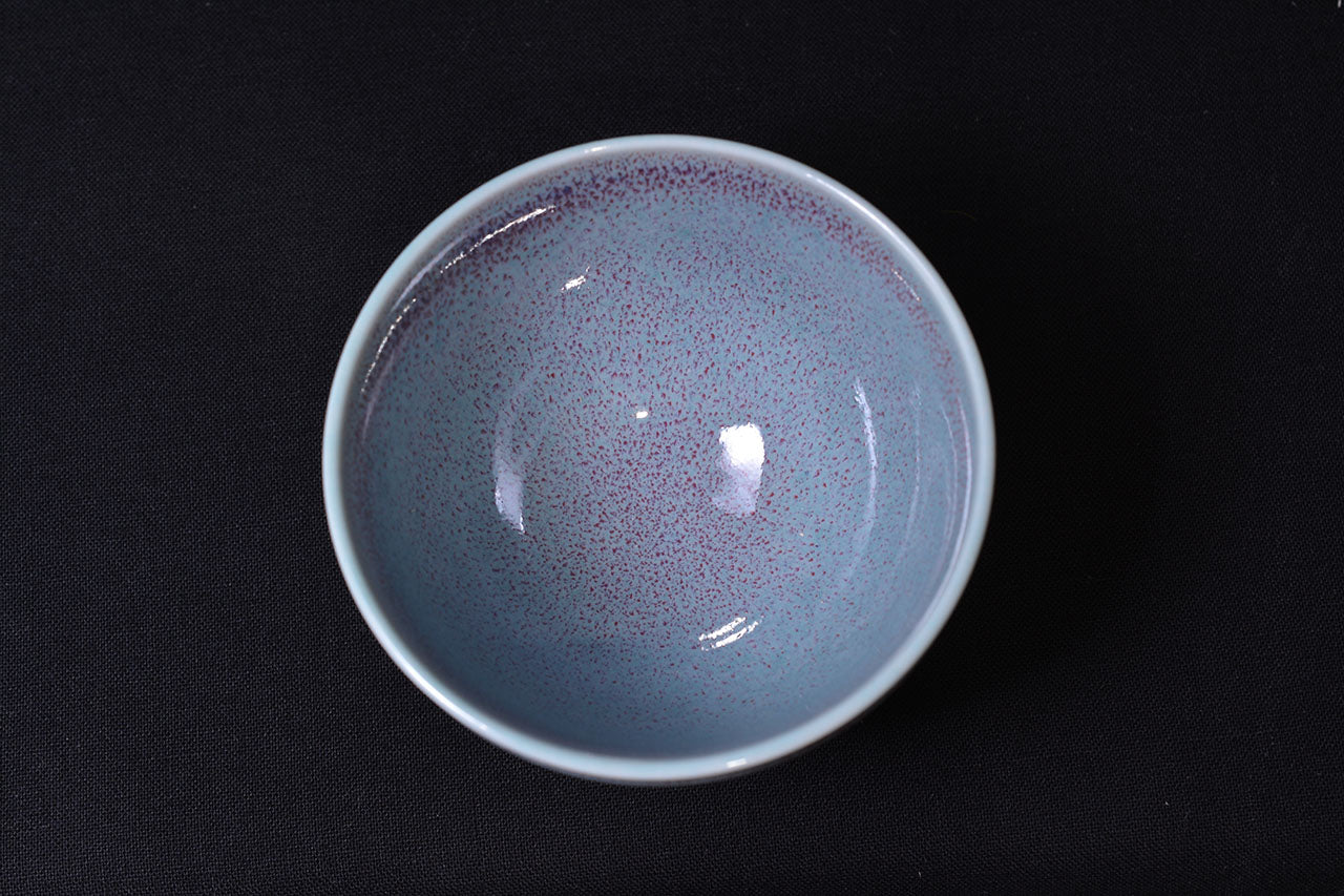 Drinking vessel, Large sake cup, Morning haze, Tenmoku shape, tea cup - Shinemon-kiln, Arita ware, Ceramics