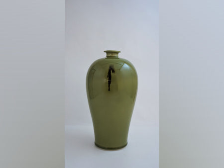 Flower vessel, Vase, Tenryuji celadon - Shinemon-kiln, Arita ware, Ceramics