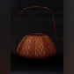 Flower vessel, Flower basket, Hietsu braided - Koho Kajiwara, Beppu bamboo crafts