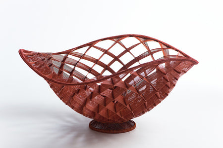 Flower vessel, Flower basket, Bloom - Ryuun Yamaguchi, Beppu bamboo crafts