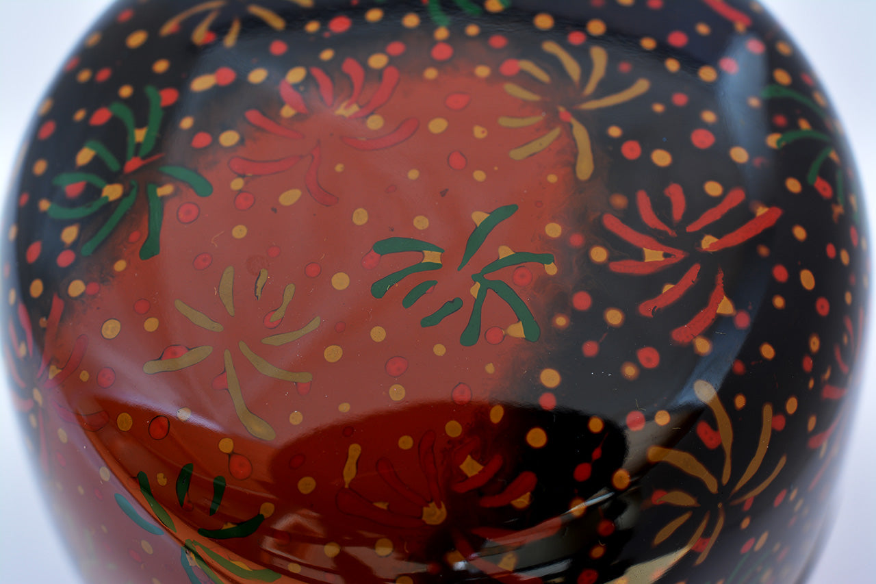 Tea ceremony utensils, Thin matcha container - Katsuyoshi Shirakawa, Tsugaru lacquerware