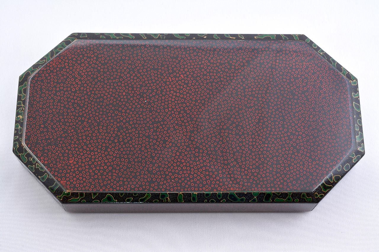 Box, Lunch box, Nanako-nuri, Monsya-nuri, Bento - Futoshi Makanae, Tsugaru lacquerware