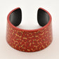 Jewelry, Bangle, Kara-nuri, Red - Akihiko Sakamoto, Tsugaru lacquerware