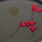 Table accessories, Tray, Nanako-nuri, Leaf pattern - Katsuyoshi Shirakawa, Tsugaru lacquerware