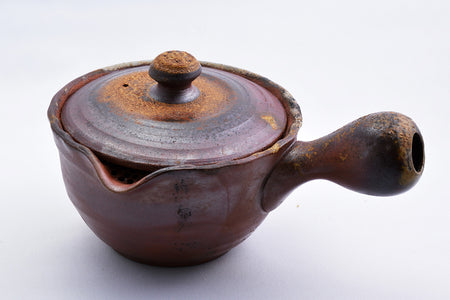 Tea supplies, Kyusu teapot, Eighty-eight nights - Gorobee-kiln, Bizen ware, Ceramics