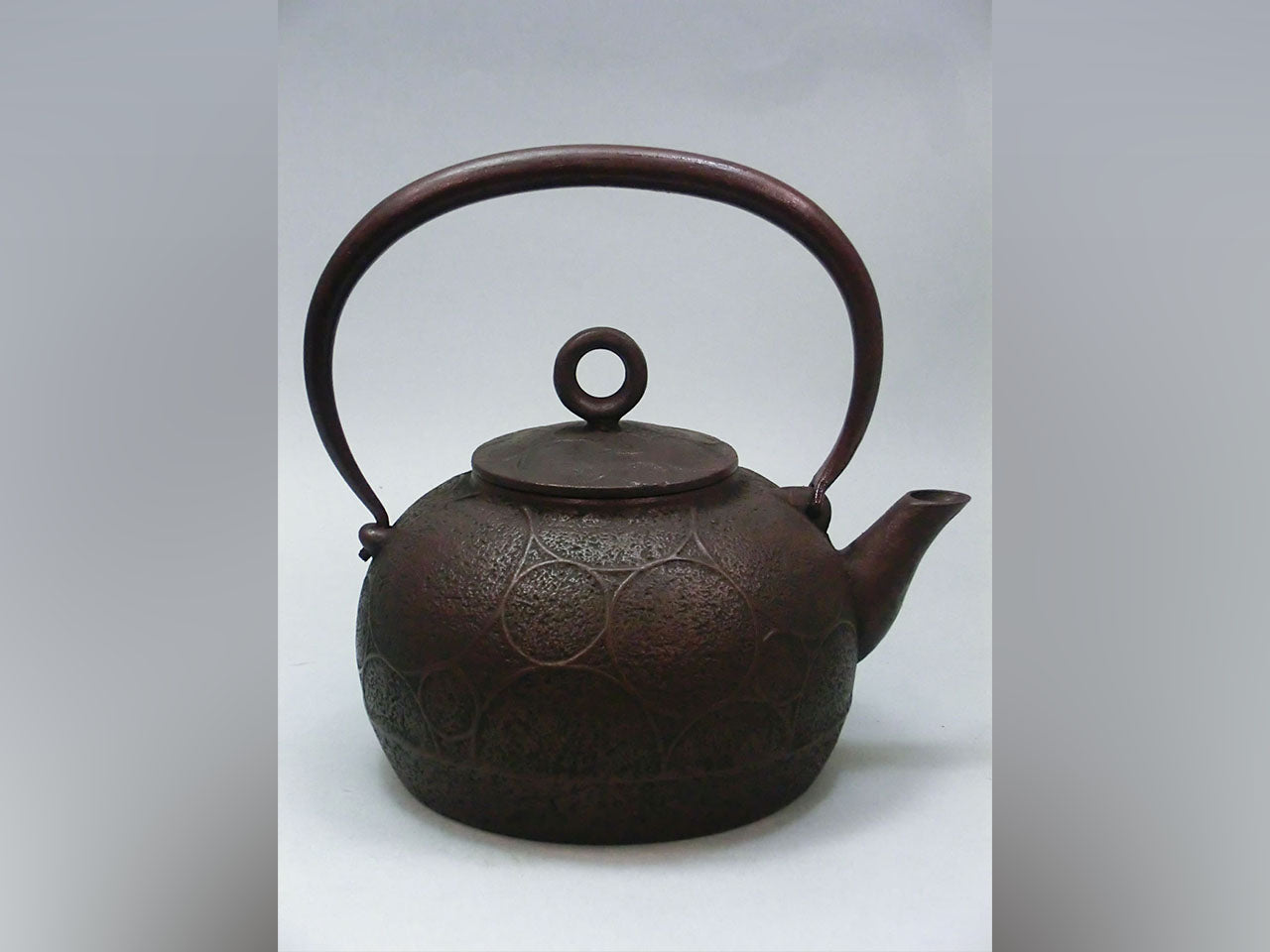 茶具 铁壶 圆形 圆环 1.3L 佐藤圭 南部铁器 金属工艺品