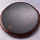 Table accesaries, Round tray, Ajiro-mesh carving, 8-sun size - Toshiki Ozono, Kamakura carved lacquerware
