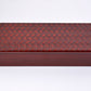Box, Rectangle box, Ajiro-mesh carving - Toshiki Ozono, Kamakura carved lacquerware